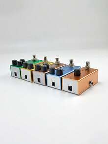1pc Electric Guitar Effects Processor, Single Block Equipped With Eq, Distortion, Overload, Fuzz, Chorus, Analog Delay, Noise Gate, Tuner, Mini Size - Classic Chorus - View 6
