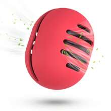 1個化妝海綿座,雙面透氣矽膠美容混合器座,適合旅行,防摔防震的化妝海綿旅行盒適用於所有海綿,易於攜帶