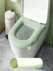 1 件防水馬桶座墊,通用型,柔軟泡沫,可水洗可擦拭,適合家庭浴室