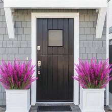 5 Bundles Green Lavender Artificial Flowers - Green - View 5