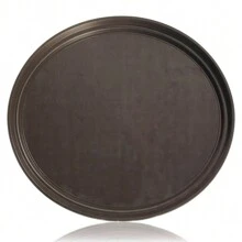 CASAMAX WL Charola de plástico 45 cm diametro - Marrón Mocha - Ver 1