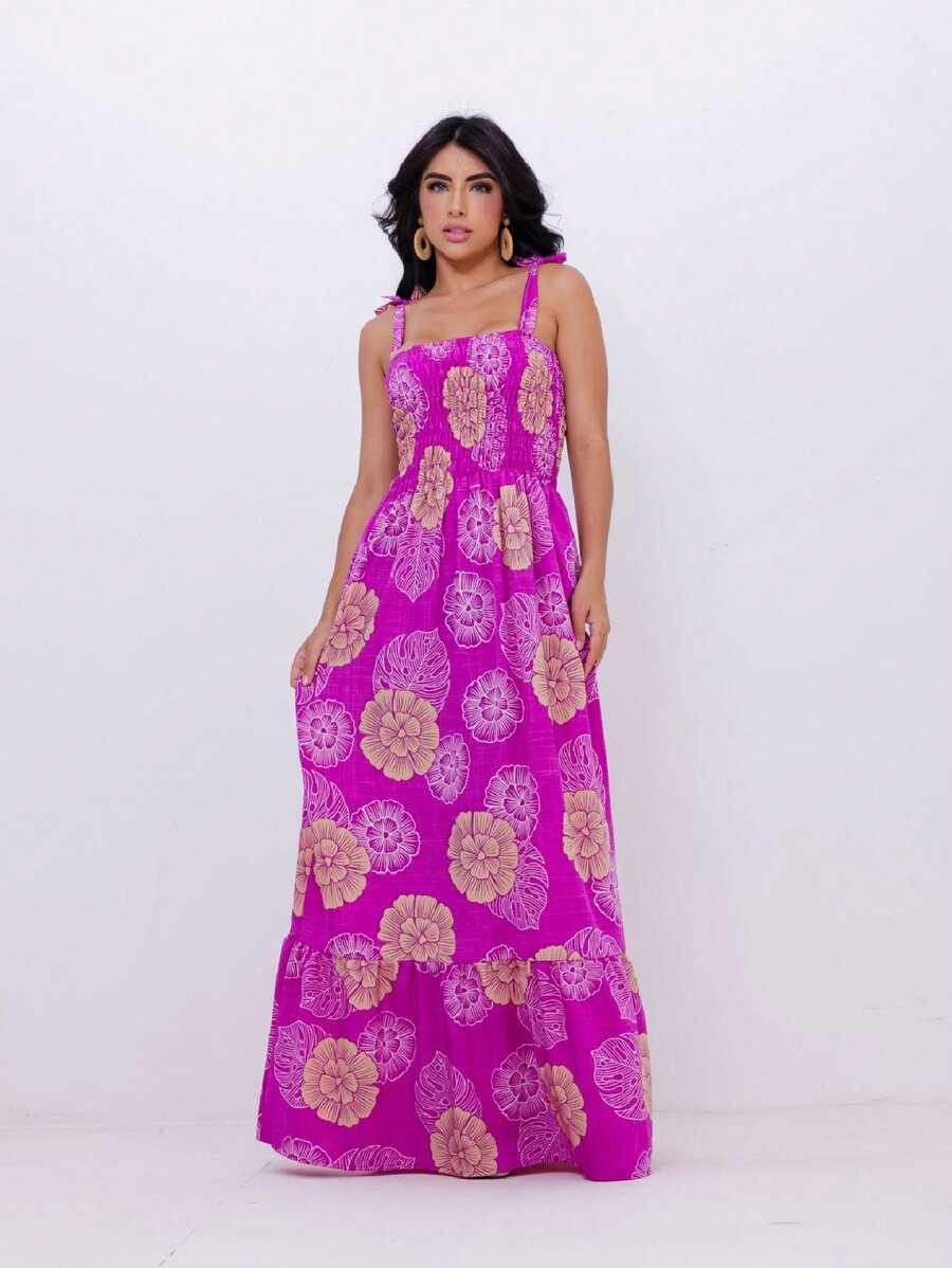 Women Dresses - 紫羅蘭色 - 查看 1