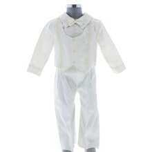 Traje Para Bautizo De Niño 2883 1 A 4 Años - Beis - Ver 2