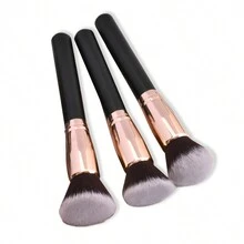 3支装黑色化妆刷，化妆刷套装，化妆刷组合，化妆刷套装，全套化妆工具，化妆刷套装，全套化妆工具，化妆刷套装，化妆刷套装，化妆礼盒套装