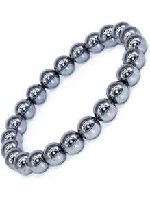 DAZCOLO 1入珠寶戴品,波西米亞極簡風格,自然8mm寶石串珠手鍊-女士度假、聚會、節日裝扮完美之選 - 彩色 - 查看 9