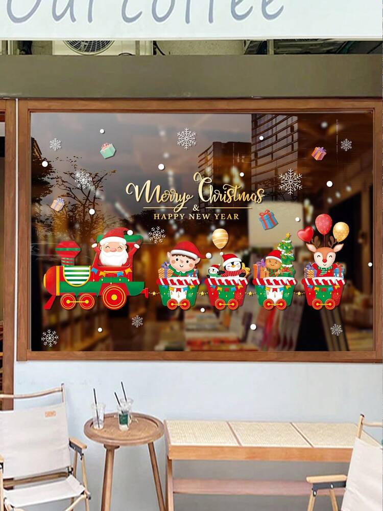 Christmas Train Stickers - Multicolor - View 1