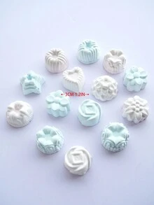 Hamster Chinchilla Guinea Pig Rabbit High Calcium Powder Cake Shape Molar Stone Random Pack Of 10 - Multicolor - View 2