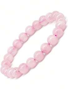 DAZCOLO 1入珠寶戴品,波西米亞極簡風格,自然8mm寶石串珠手鍊-女士度假、聚會、節日裝扮完美之選 - 彩色 - 查看 10