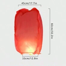 1入孔明燈,用於浪漫的情人節許願,創意祝福 - 彩色 - 查看 7