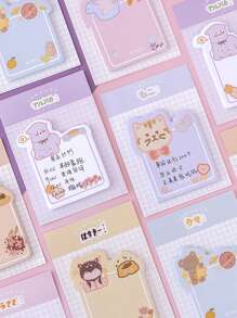 Creative Sticky Notes Cute Cartoon Sticky Notes 2 Packs