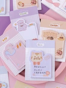 Creative Sticky Notes Cute Cartoon Sticky Notes 2 Packs