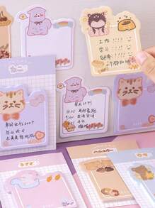 Creative Sticky Notes Cute Cartoon Sticky Notes 2 Packs
