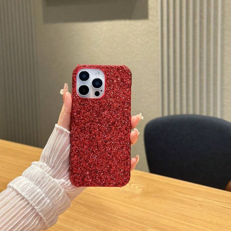 1 件豪華閃亮星星和水鑽裝飾手機殼相容 Iphone 15 Pro Max/三星 S23/oppo Reno7 4g