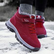 Women's Insulated Boots - Burgundy - View 3