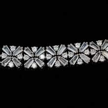 1套女士銅電鍍豪華水滴吊墜項鍊+2件珠寶,適用於婚禮、晚宴、生日禮物、派對