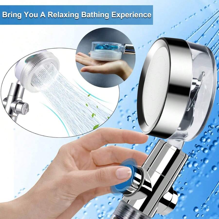 Shower Head Hydro Jet High Pressure Shower Head With Filter Handheld