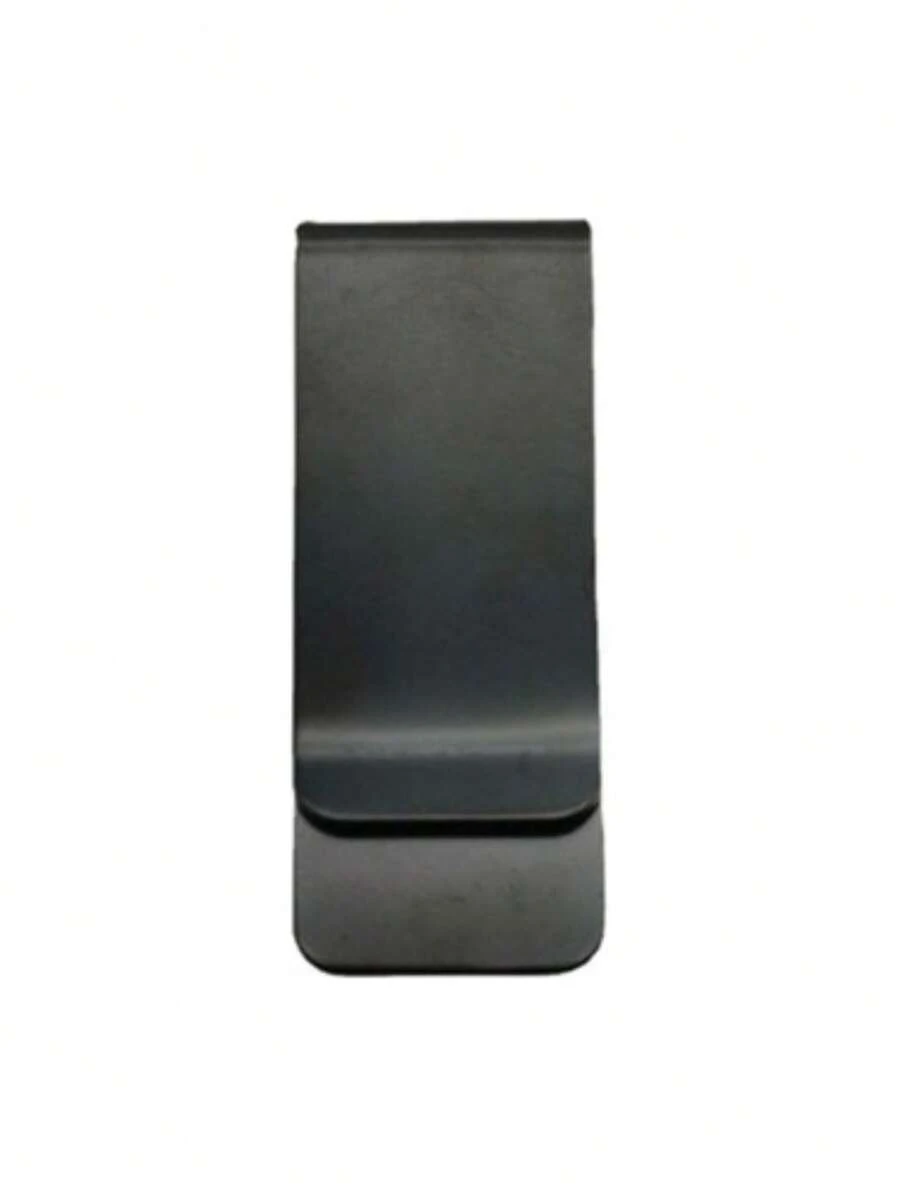 Clip Para Billetes Cartera Hombre Tarjetero Money Clip - Negro - Ver 1