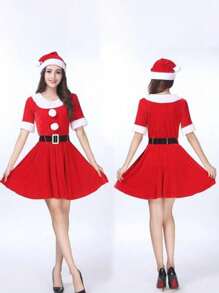 3入組聖誕節情侶服裝套裝,適用於成人