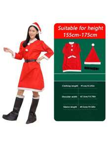 3入組聖誕節情侶服裝套裝,適用於成人