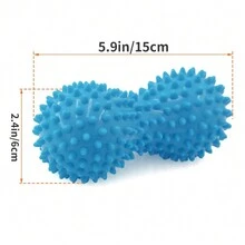 1入組可充氣花生按摩針球,適合肌肉放鬆、足部按摩、瑜珈、物理治療等用途