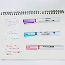 Paquete de 3 Marcadores de Sellos Para Margenes A Prueba De Agua. Set De Colores Con Estuche Ultra Portátil. Calidad Premium. - Multicolor - Ver 2