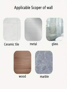 FEPK 2pcs Shower Curtain Rod Holder, Window Curtain Rod Bracket, Adjustable No Drill Shower Curtain Rod Support, Wall-Mounted Curtain Hook, Towel Rod Hook, Kitchen Bathroom Living Room Accessories Home Bathroom Decor Fall Decor Bathroom Accessories Back To School