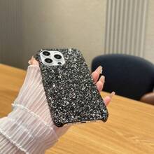 1 件豪華星空水晶手機殼相容於 Iphone 15 Pro Max/三星 S23/oppo Reno7 4g - 黑色 - 查看 7