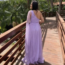 Wedding Dresses - Lilac Purple - View 2