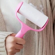 Pet Hair Remover, Easy To Remove Dog And Cat Hair, Clothing Lint Roller And Car Seat Dust Remover 1pc - Pink - View 5