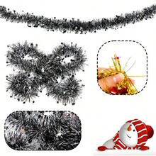 1pc Mixed Color Five-pointed Star Shaped Tassel Ribbon Flower Decoration - Multicolor - View 8