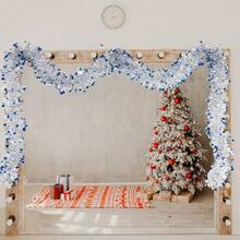 1pc Mixed Color Five-pointed Star Shaped Tassel Ribbon Flower Decoration - Multicolor - View 6