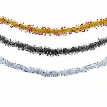 1pc Mixed Color Five-pointed Star Shaped Tassel Ribbon Flower Decoration - Multicolor - View 5