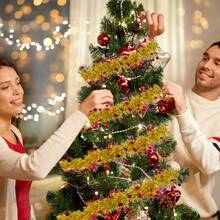 1pc Mixed Color Five-pointed Star Shaped Tassel Ribbon Flower Decoration - Multicolor - View 7