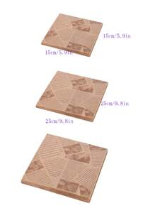 50入組烤盤，加厚防油紙，墊紙，防油紙，薯條漢堡食品紙，空氣炸鍋廚房用空氣炸鍋墊，空氣炸鍋紙，炸鍋，氣炸鍋 - 棕色 - 查看 6