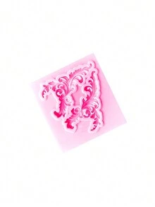 1pc Vintage Embossed Silicone Mold - Multicolor - View 3