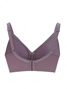 Sostén Push-up Morado Con Soporte Lateral Para Recoger Los Senos Caídos - Morado - Ver 5