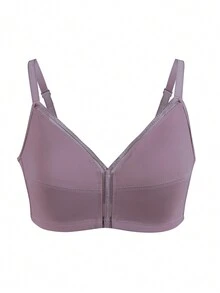 Sostén Push-up Morado Con Soporte Lateral Para Recoger Los Senos Caídos - Morado - Ver 4