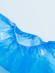 40pcs Disposable Waterproof Indoor Shoe Covers, Thickened, Anti-Dust, Portable Transparent Plastic Foot Cover For Rainy Days, Home Use Summer Cooling,Beach,Travel