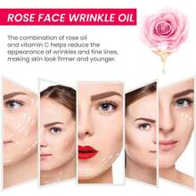 Aceite Esencial Antioxidante De Rosas De 30 Ml Para La Hidratación Facial, Hidratación, Firmeza Y Suavización De Las Finas Líneas Y Las Arrugas Del Rostro Y Contorno De Ojos - transparente - Ver 3