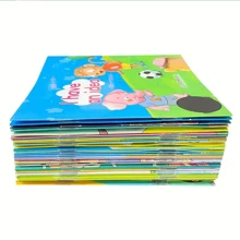 100pcs/Set English Words Learning And Reading Children's Books Set, Learning Education Pocket Pre-School Books For KidsSchool, Student,Stationery,School Supplies - Multicolor - View 8