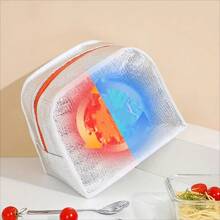 1pc Kids Portable Lunch Box Bag With Cute 3d Pattern, Thermal Insulation Bag