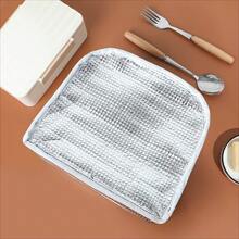1pc Kids Portable Lunch Box Bag With Cute 3d Pattern, Thermal Insulation Bag