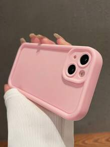 极简加厚防摔粉色手机壳，兼容 17 Pro Max/17 Pro/17 Air/17/16 Pro Max/16/16 Pro/16 Plus/16E/15/15 Plus/15 Pro/15 Pro Max/11/12/13/14 Pro Max/XS/XR/11 Pro/11 Pro Max/12 Pro/12 Pro Max/13 Pro/13 Pro Max/7 Plus/14 Pro/14 Pro Max/14 Plus/7 Plus/8 Plus/8/SE2/13 Mini/12 Mini - 粉色 - 查看 5