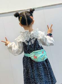 兒童卡通恐龍印花腰包兒童零用錢,男孩