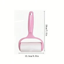 Pet Hair Remover, Easy To Remove Dog And Cat Hair, Clothing Lint Roller And Car Seat Dust Remover 1pc - Pink - View 2