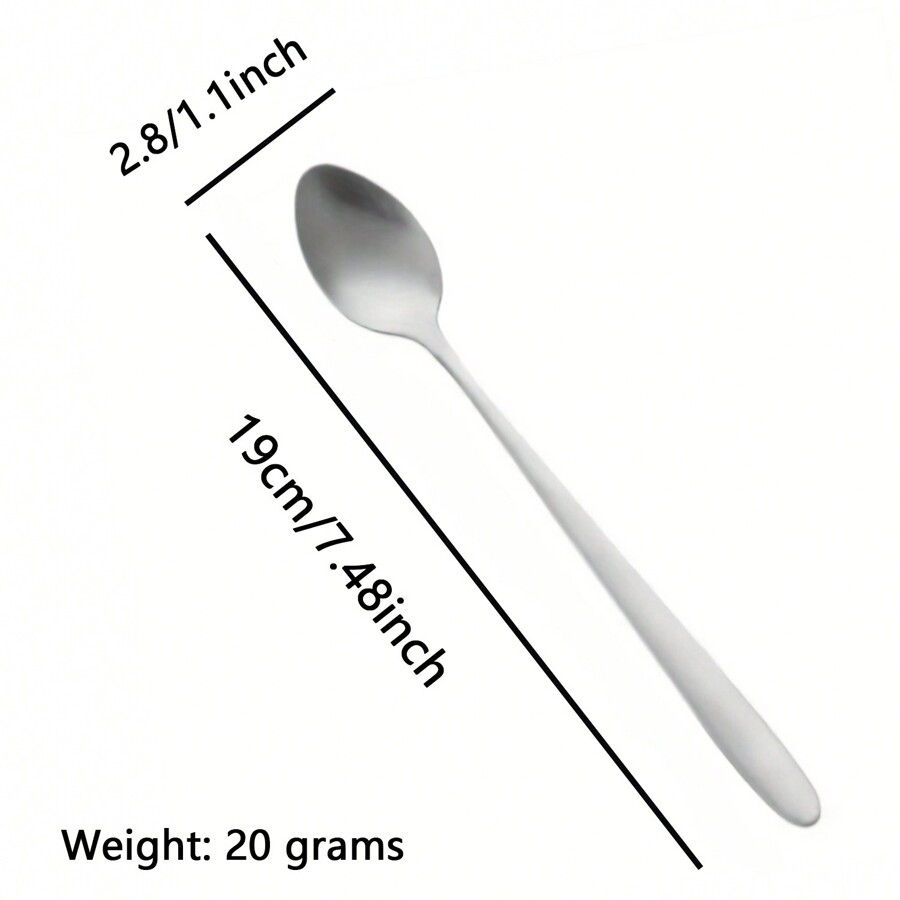 1pc 19x2.8cm , Christian Gift Ideas Jesus And Tea Spoon Engraved