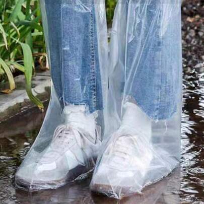 10-50件/套 一次性雨鞋套，雨具，防水，一次性产品，春夏精选，伴娘礼物，房间，卧室装饰，海滩，旅行，男士，女士，度假，可爱小物，母亲节礼物，卧室装饰，花园，厨房装饰，夏季，海滩，旅行必备，房间装饰，软萌，毕业季