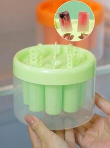 1入組塑膠冰棒現代冰棒模具 - 綠色 - 查看 3