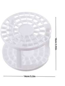 1入組創意化妝盒支撐架帶刷支架,筆筒,大容量節省空間美妝工具收納架適用於化妝品畫筆和鋼筆