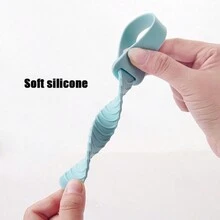 具創意的矽膠防污馬桶蓋提起器